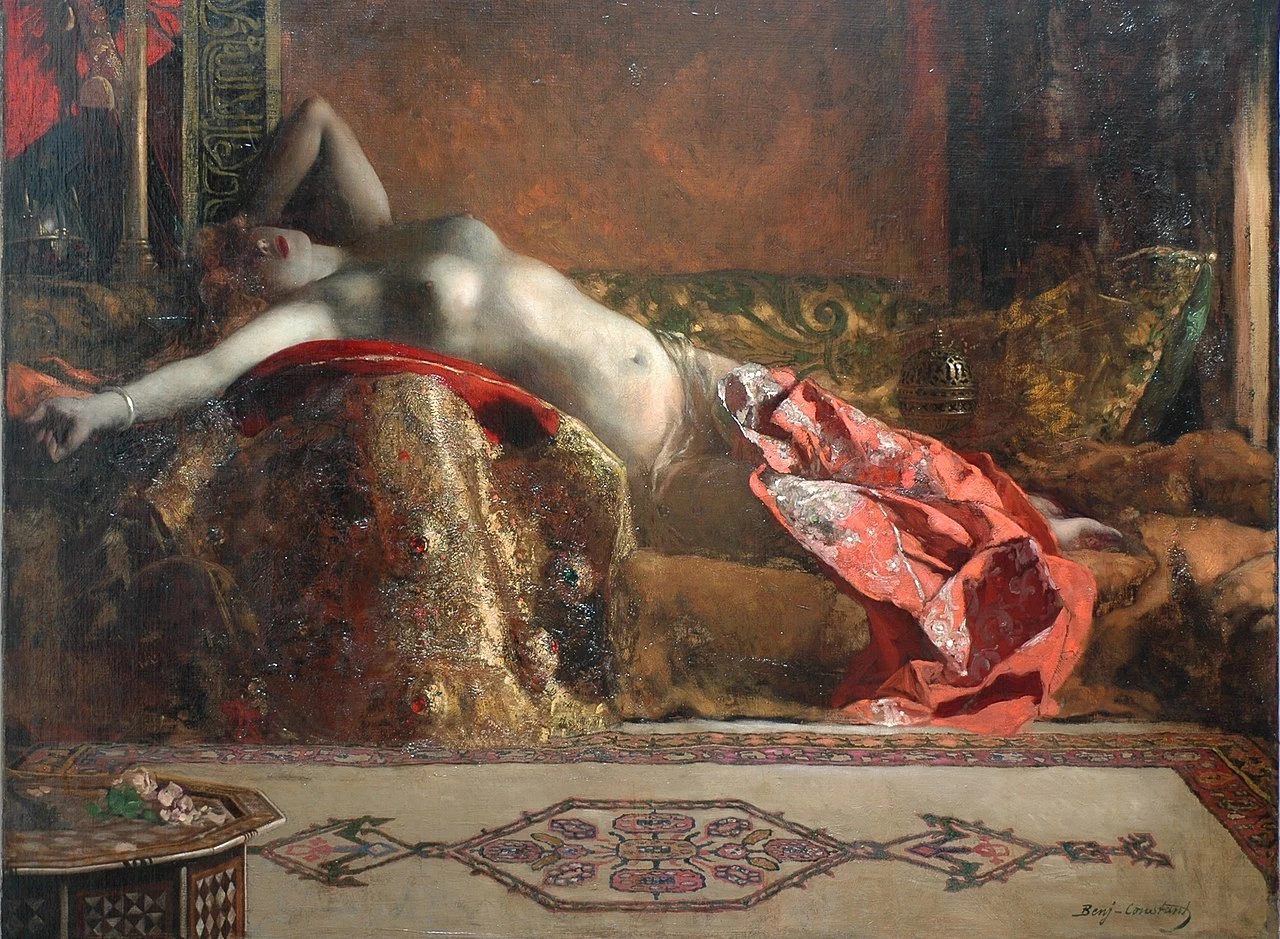 Jean - Joseph Benjamin, Constant, 116, Odalisca distesa, Ger Eenens Collection